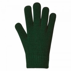 LW Reid Evans Children's Stretch School Gloves LWR 4150CG / Dark Bottle Green